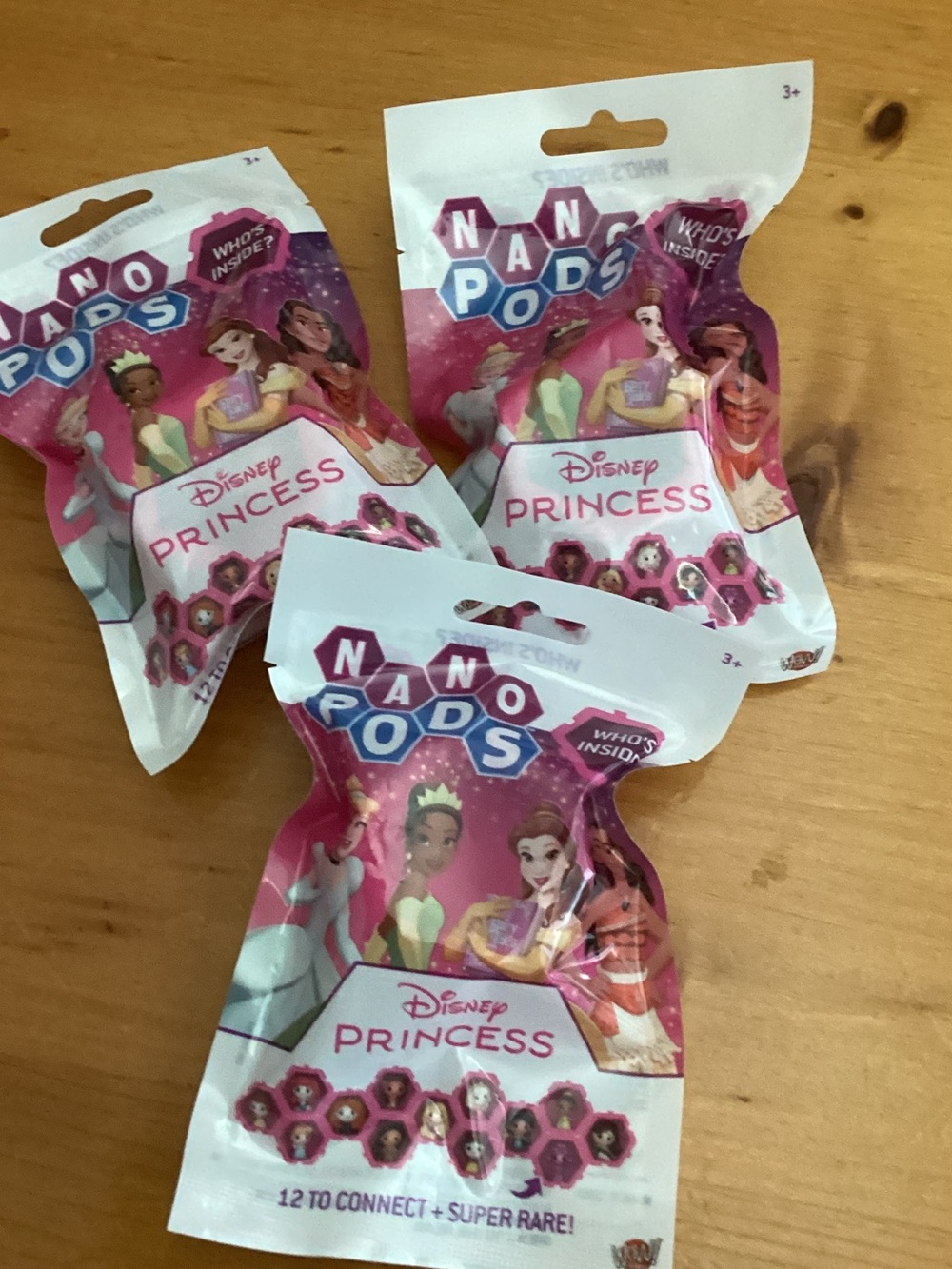 Disney Nano Pods Princess Surprise Pack - Pink & White